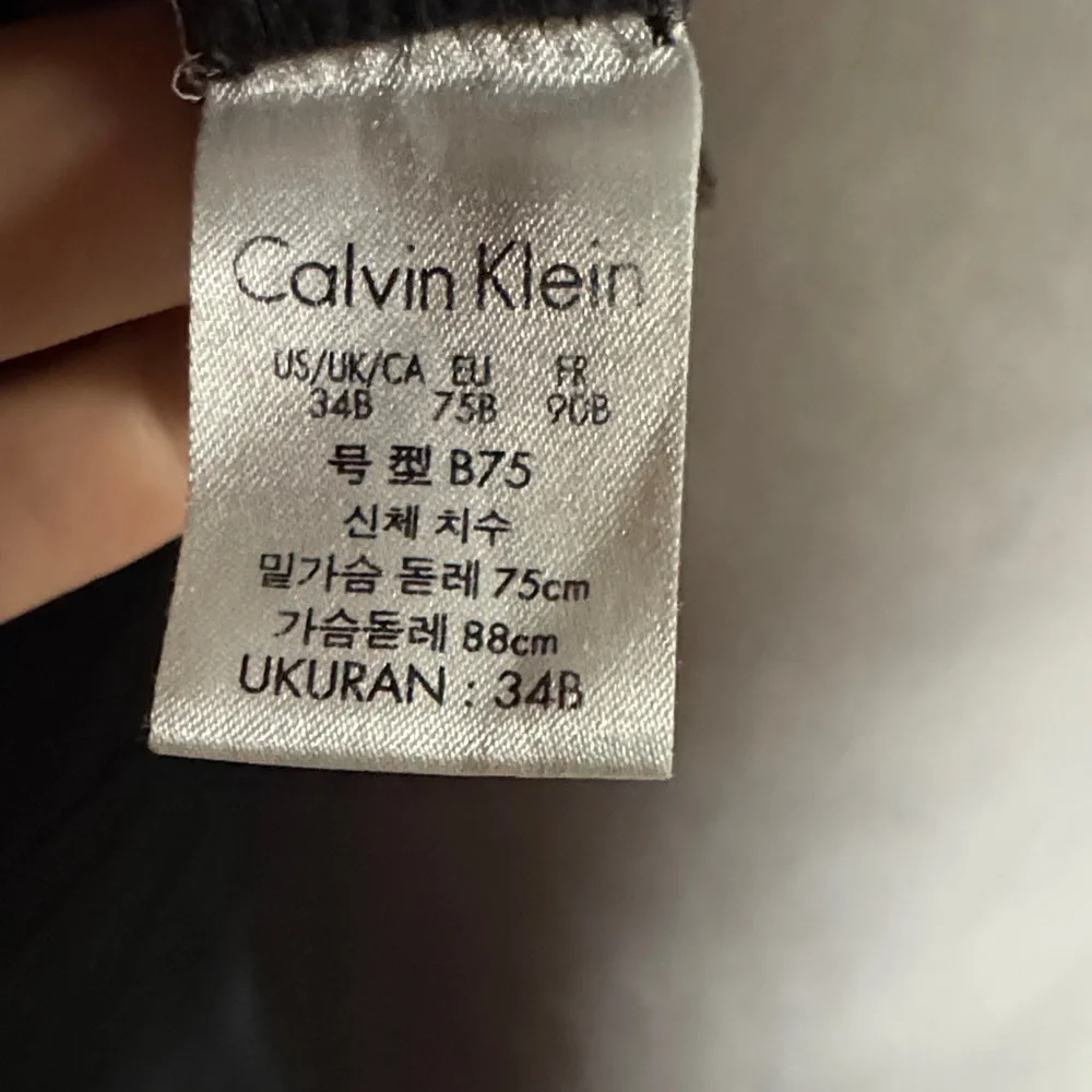 Calvin Klein 34B Gray Push-Up T-Shirt Bra - Picture 2 of 3